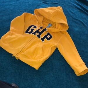 GAP toddler zip up hoodie